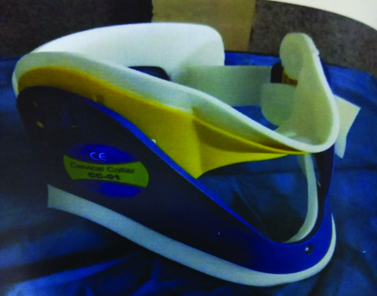 Picture of extrication collar used for the study.